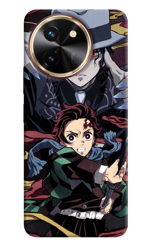 Demon Slayer Vivo T3x Hard Case Back Cover by Casekaro