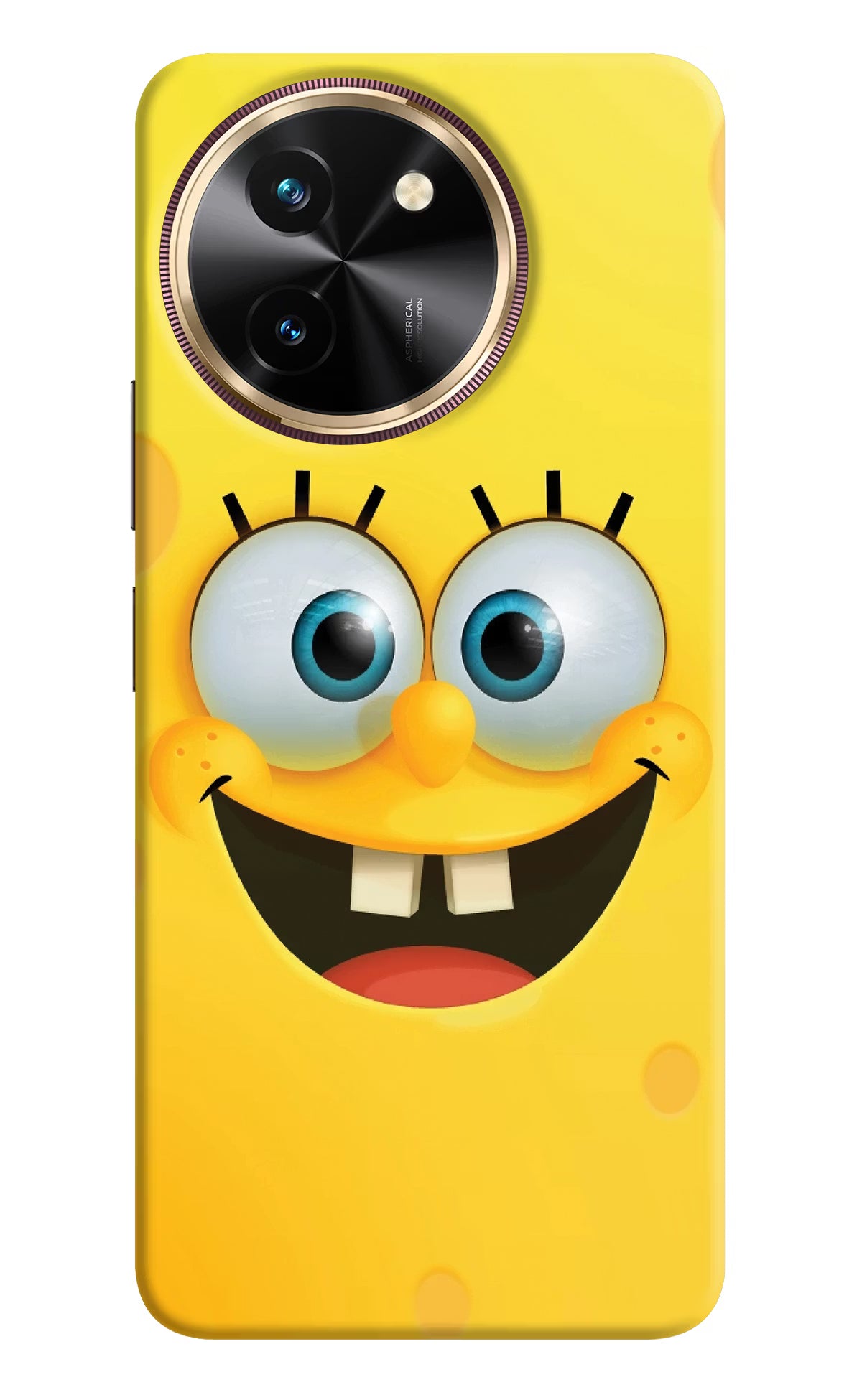 Sponge 1 Vivo T3x Hard Case Back Cover by Casekaro