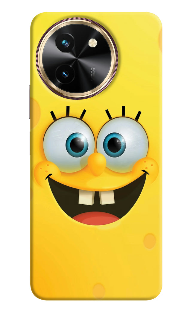 Sponge 1 Vivo T3x Hard Case Back Cover by Casekaro