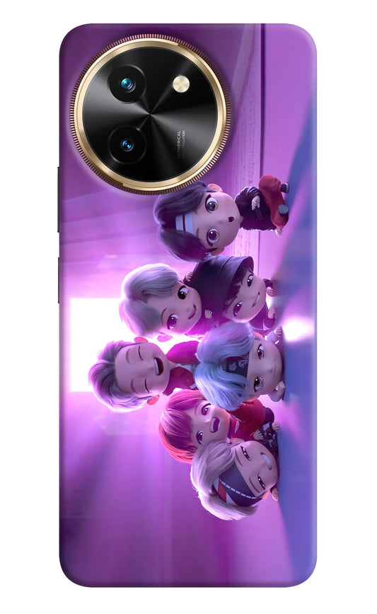 BTS Chibi Vivo T3x Hard Case Back Cover by Casekaro