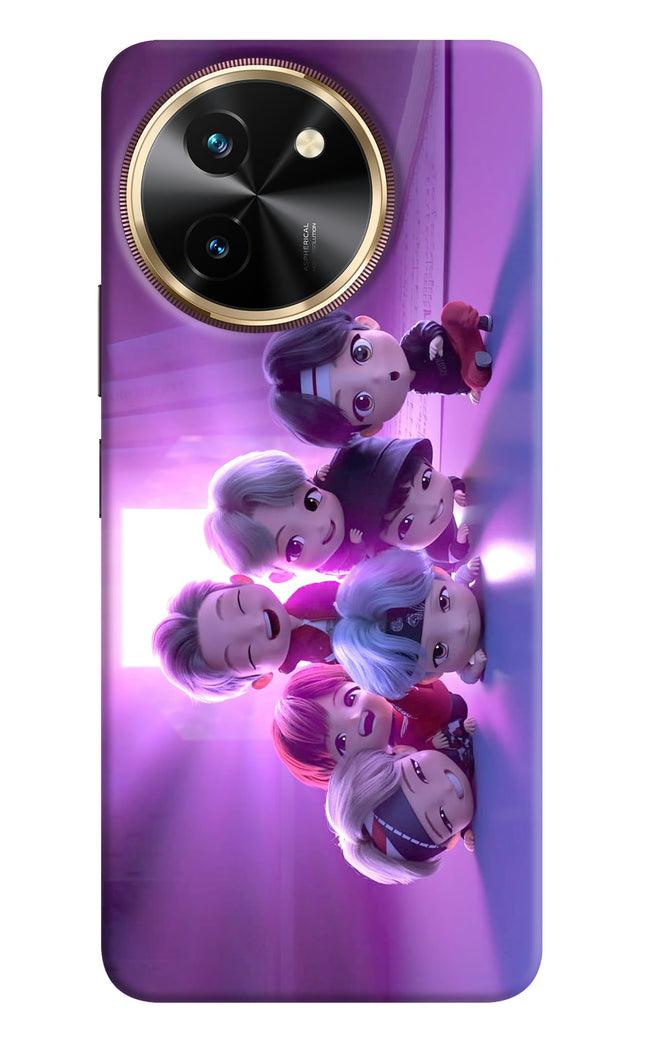 BTS Chibi Vivo T3x Hard Case Back Cover by Casekaro