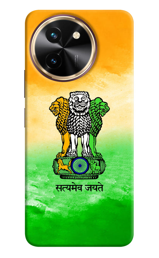 Satyamev Jayate Flag Vivo T3x Hard Case Back Cover by Casekaro