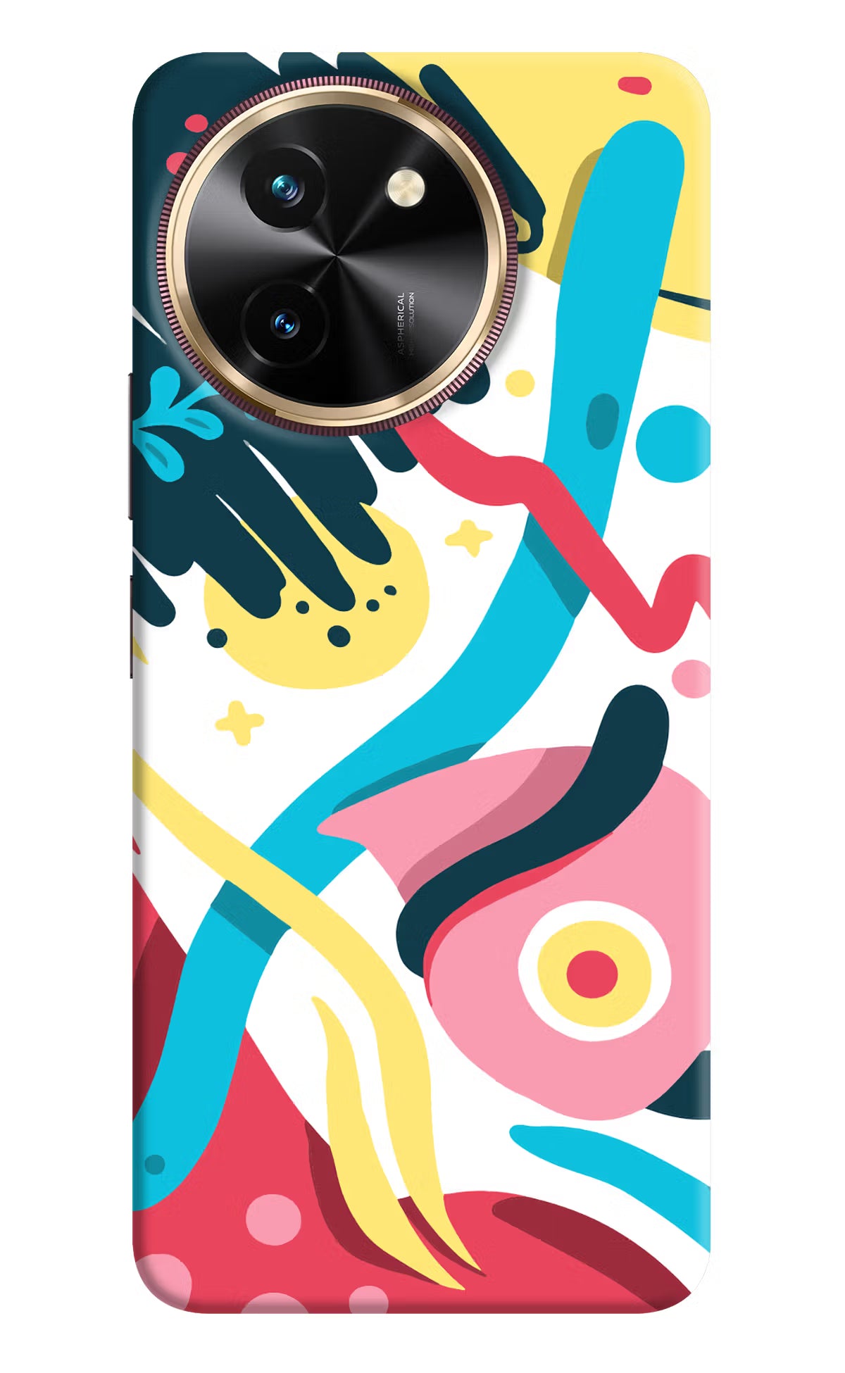 Trippy Vivo T3x Hard Case Back Cover by Casekaro