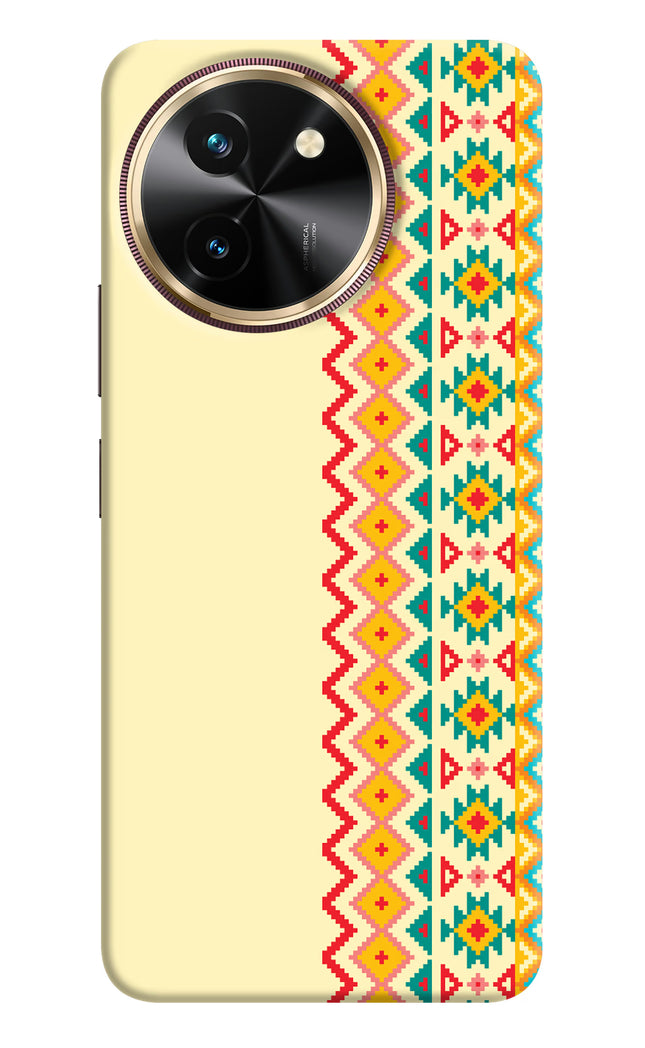 Ethnic Seamless Vivo T3x Hard Case Back Cover by Casekaro