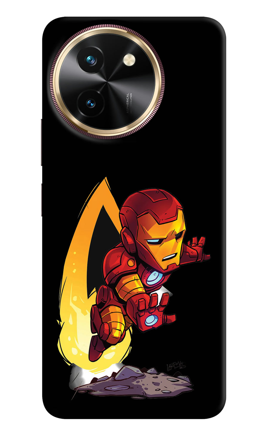 IronMan Vivo T3x Back Cover, Hard case