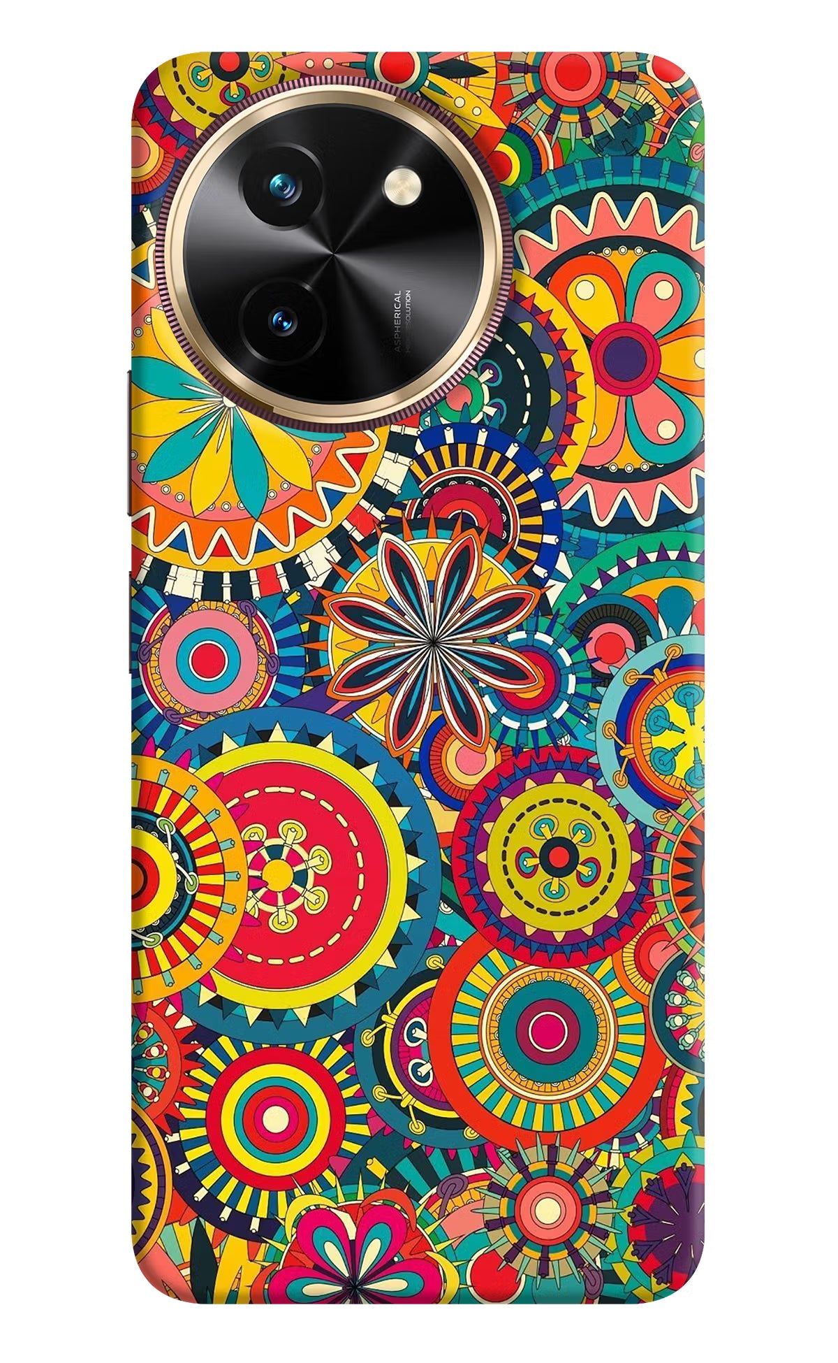 Gol Gol Art Vivo T3x Hard Case Back Cover by Casekaro