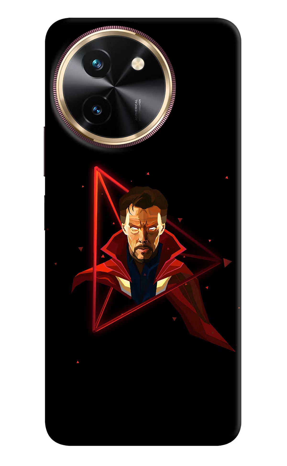 Doctor Ordinary Vivo T3x Hard Case Back Cover by Casekaro