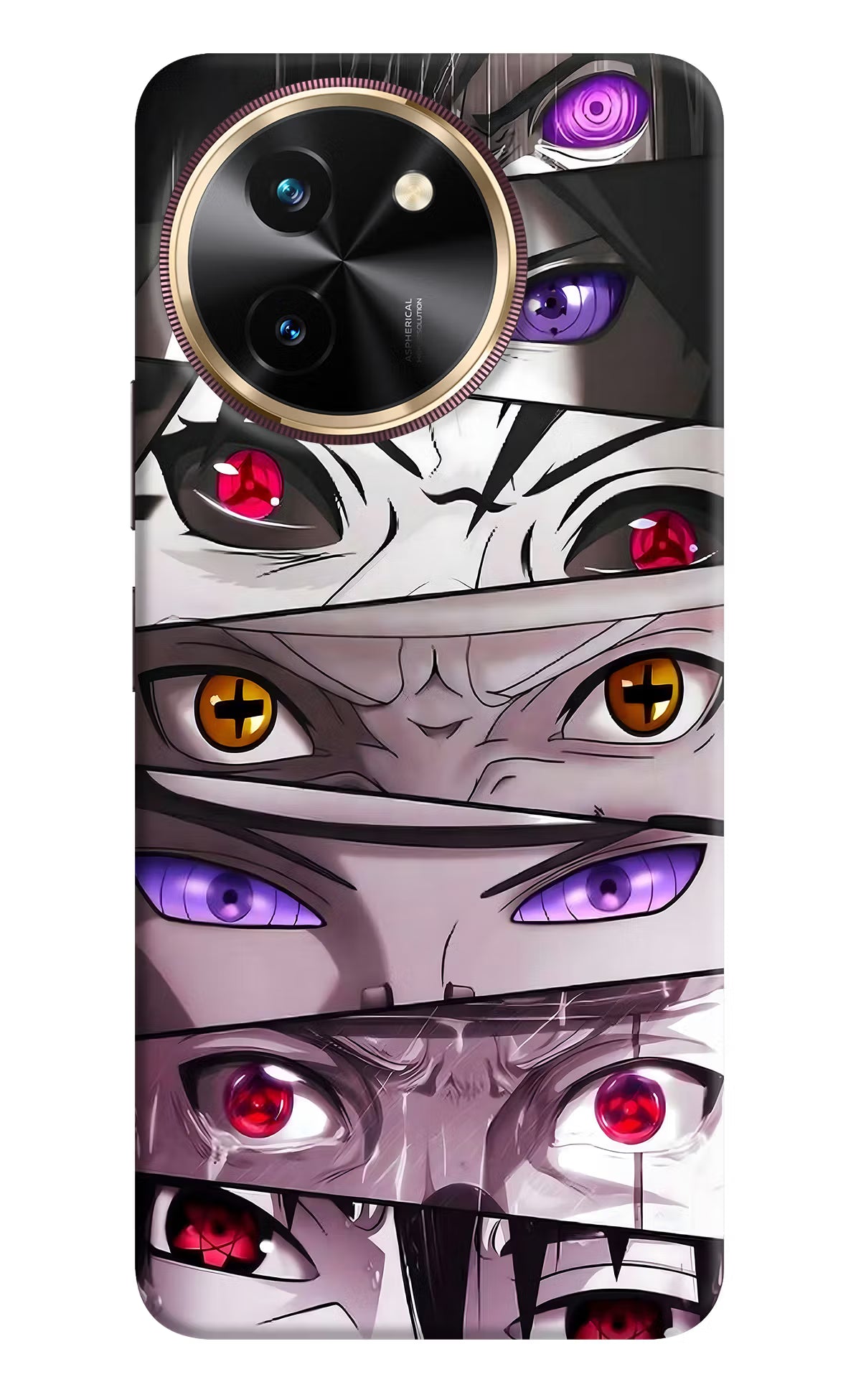 Naruto Anime Vivo T3x Hard Case Back Cover by Casekaro