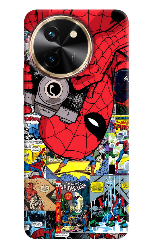 Spider Man Vivo T3x Hard Case Back Cover by Casekaro