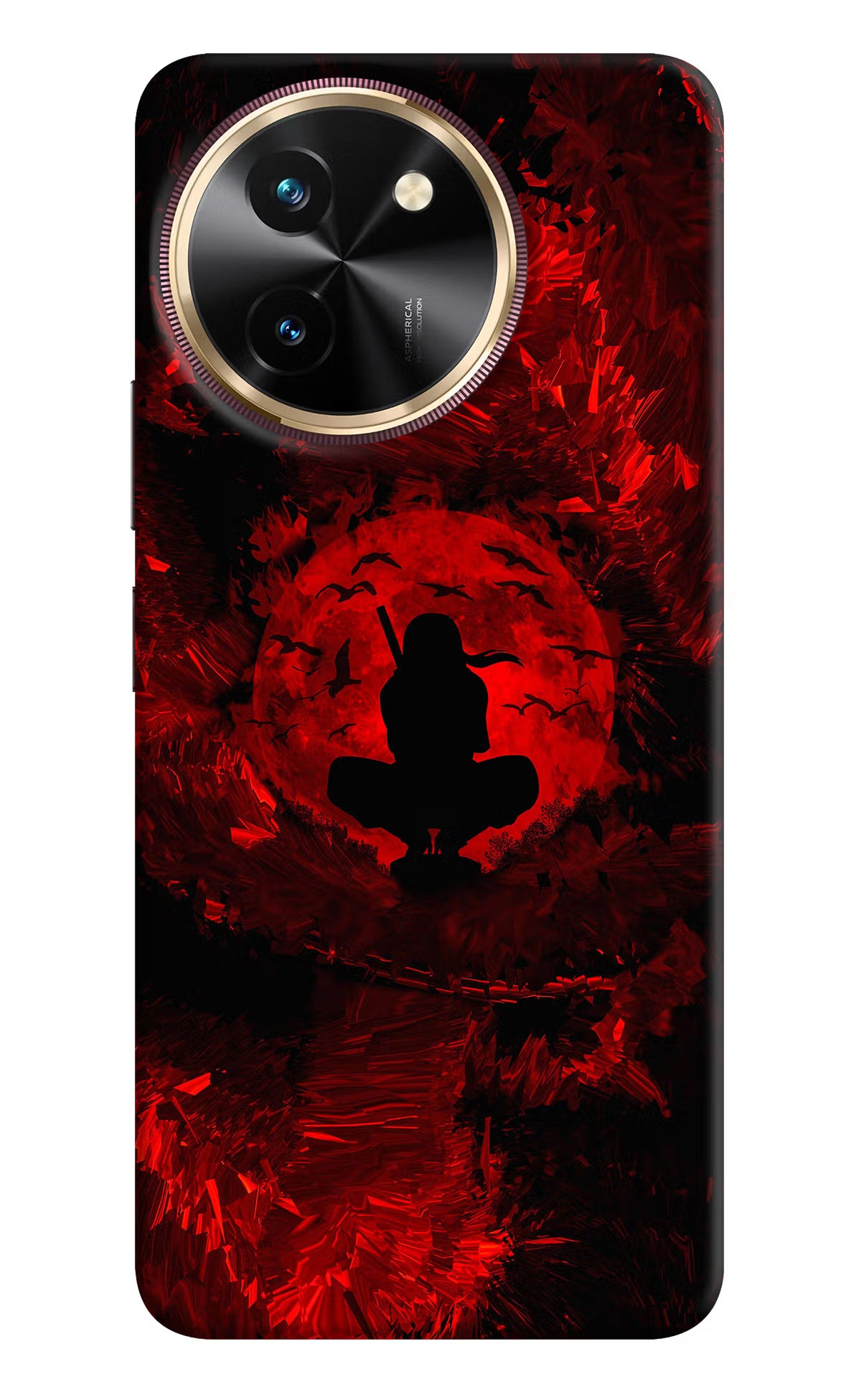 Itachi Uchiha Vivo T3x Hard Case Back Cover by Casekaro