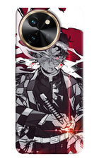 Demon Slayer Vivo T3x Hard Case Back Cover by Casekaro