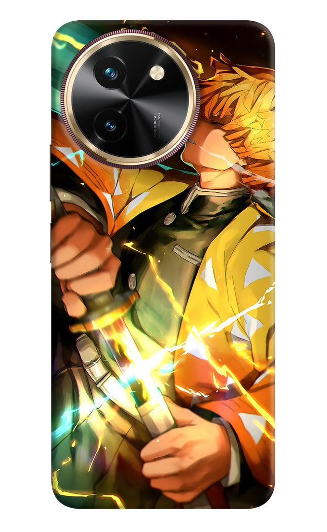 Demon Slayer Vivo T3x Hard Case Back Cover by Casekaro