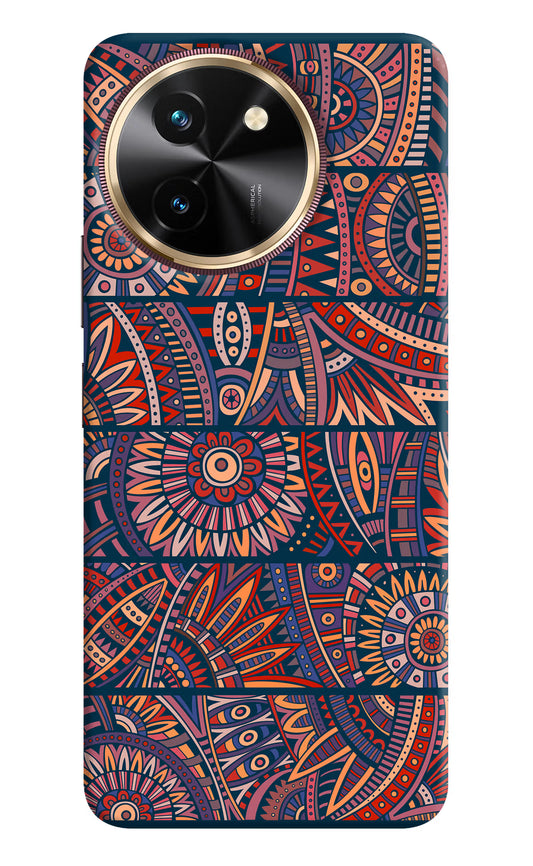 African Culture Design Vivo T3x Hard Case Back Cover by Casekaro