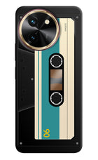 Cassette Vivo T3x Hard Case Back Cover by Casekaro