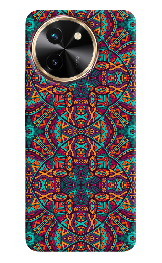 Colour Mandala Vivo T3x Hard Case Back Cover by Casekaro