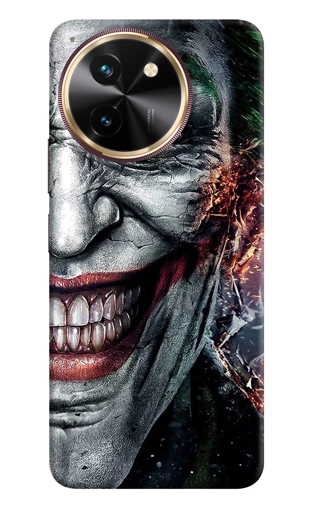 Joker Cam Vivo T3x Hard Case Back Cover by Casekaro