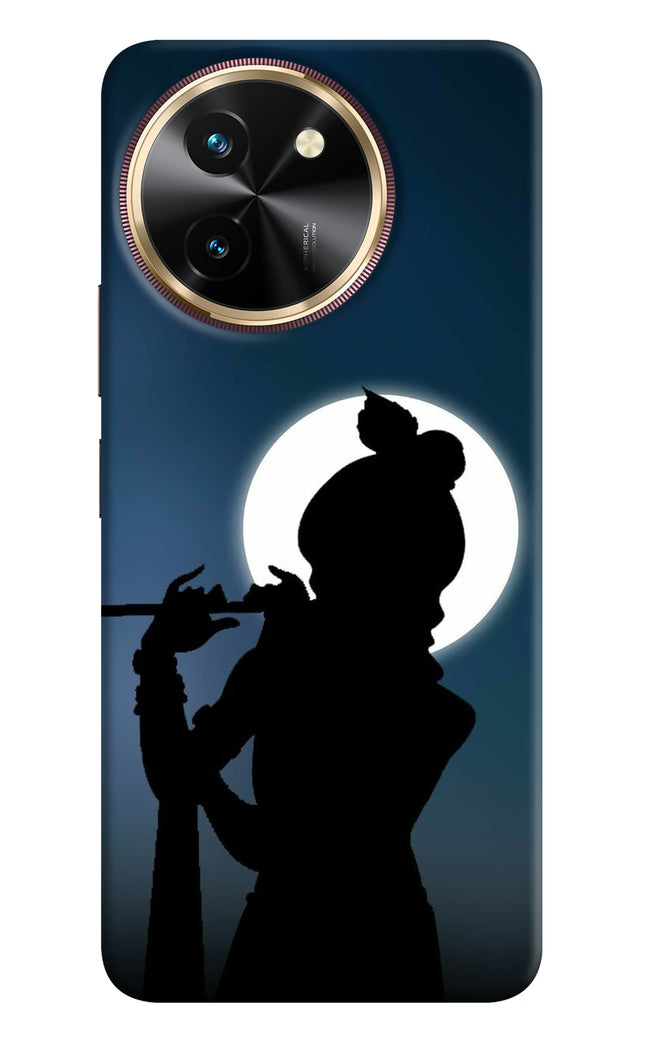 Shri Krishna Silhouette Vivo T3x Hard Case Back Cover by Casekaro