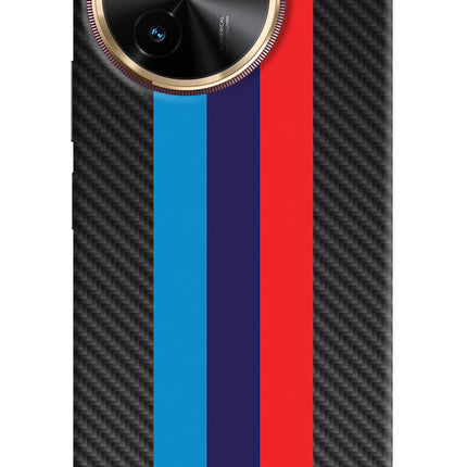 BMW Stripes Pattern Vivo T3x Hard Case Back Cover by Casekaro