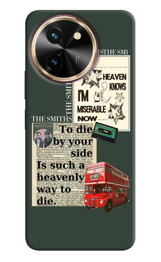 The Smiths Vivo T3x Hard Case Back Cover by Casekaro