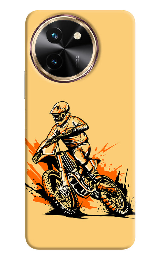 Off-Road Fury Vivo T3x Hard Case Back Cover by Casekaro