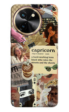 Capricorn Zodiac Vivo T3x Hard Case Back Cover by Casekaro