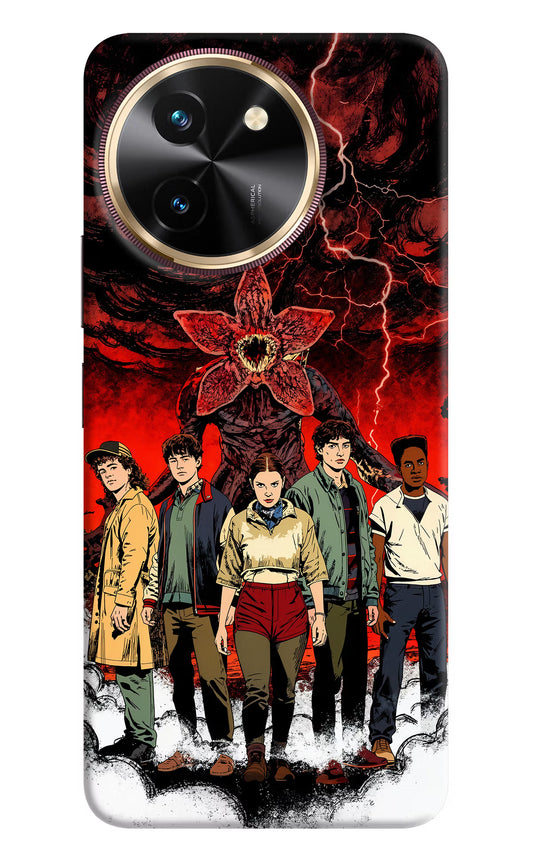 Ordinary Things Characters Vivo T3x Hard Case Back Cover by Casekaro