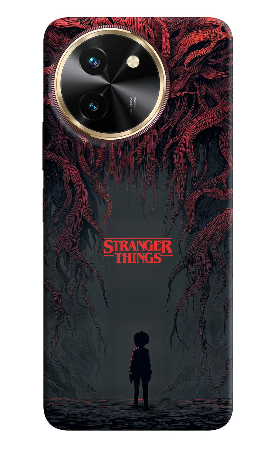 Ordinary Things Dark Side Vivo T3x Back Cover, Hard case