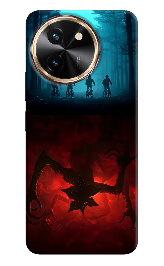 Ordinary Things Downside Up Vivo T3x Hard Case Back Cover by Casekaro