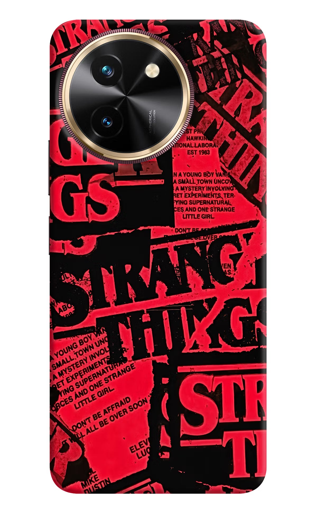 Ordinary Things Vivo T3x Hard Case Back Cover by Casekaro