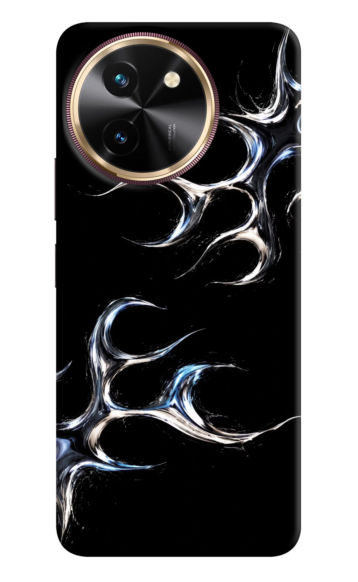 Chrome Tribal Vivo T3x Hard Case Back Cover by Casekaro