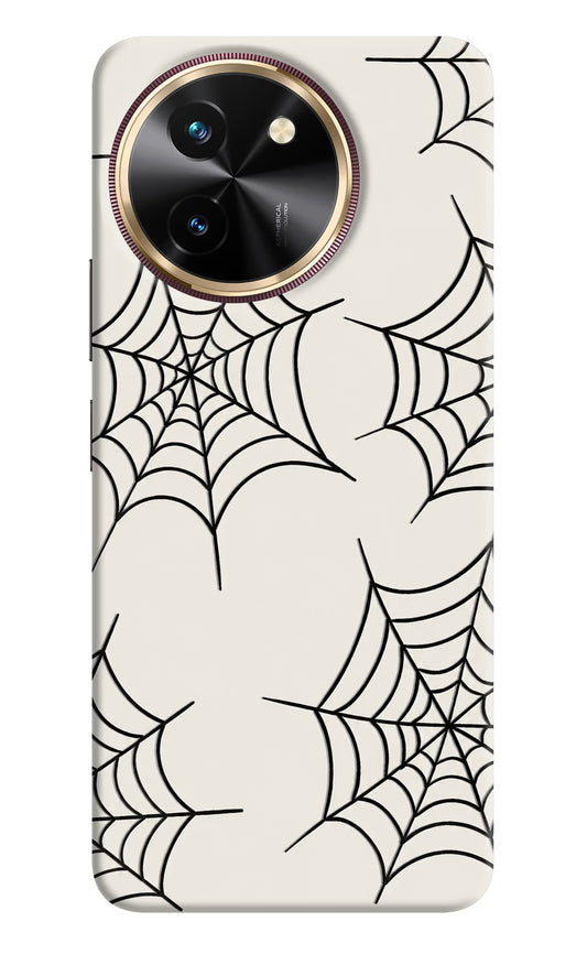 Spider Web Vivo T3x Hard Case Back Cover by Casekaro