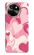 Hearty case Vivo T3x Hard Case Back Cover by Casekaro