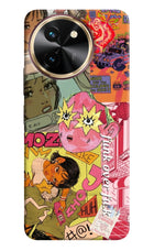 Funkover Vivo T3x Hard Case Back Cover by Casekaro