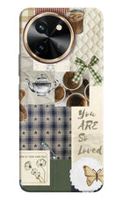 Cookie Vivo T3x Hard Case Back Cover by Casekaro