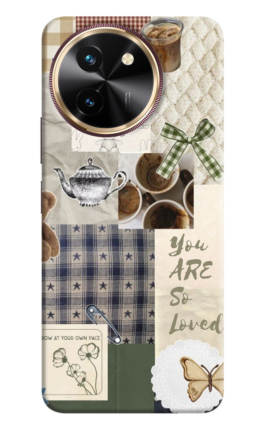 Cookie Vivo T3x Hard Case Back Cover by Casekaro