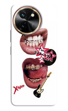 Rockstar Vivo T3x Hard Case Back Cover by Casekaro
