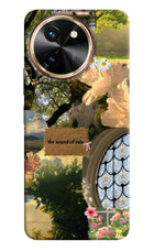 Rain Vivo T3x Hard Case Back Cover by Casekaro