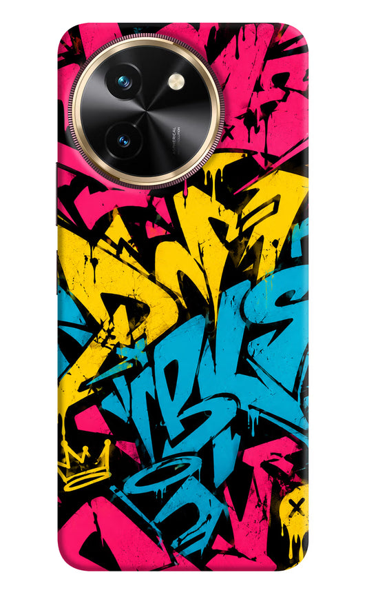 Graffiti Vibe Vivo T3x Back Cover