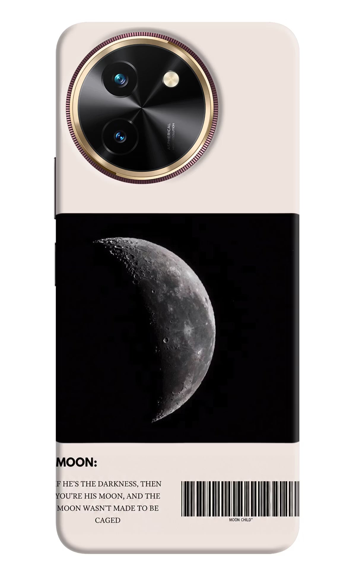 Moon Phase Vivo T3x Back Cover
