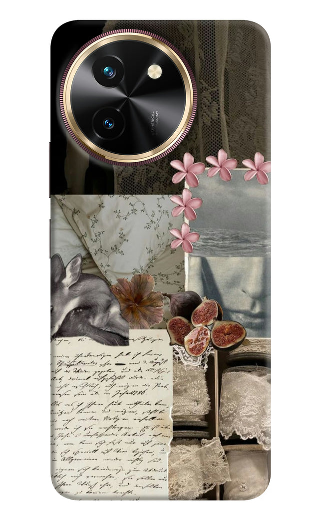 Midnight Sky Vivo T3x Hard Case Back Cover by Casekaro
