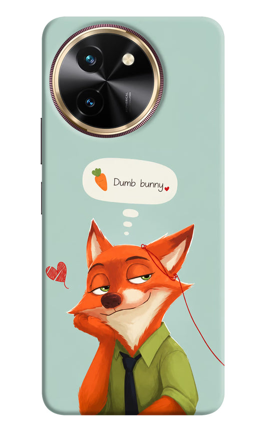 Nick Charm Vivo T3x Hard Case Back Cover by Casekaro