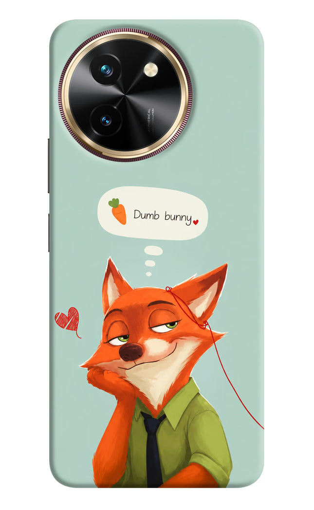 Nick Charm Vivo T3x Hard Case Back Cover by Casekaro