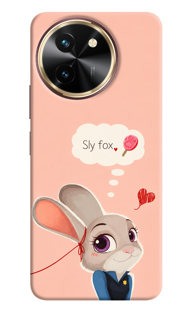 Judy Charm Vivo T3x Hard Case Back Cover by Casekaro