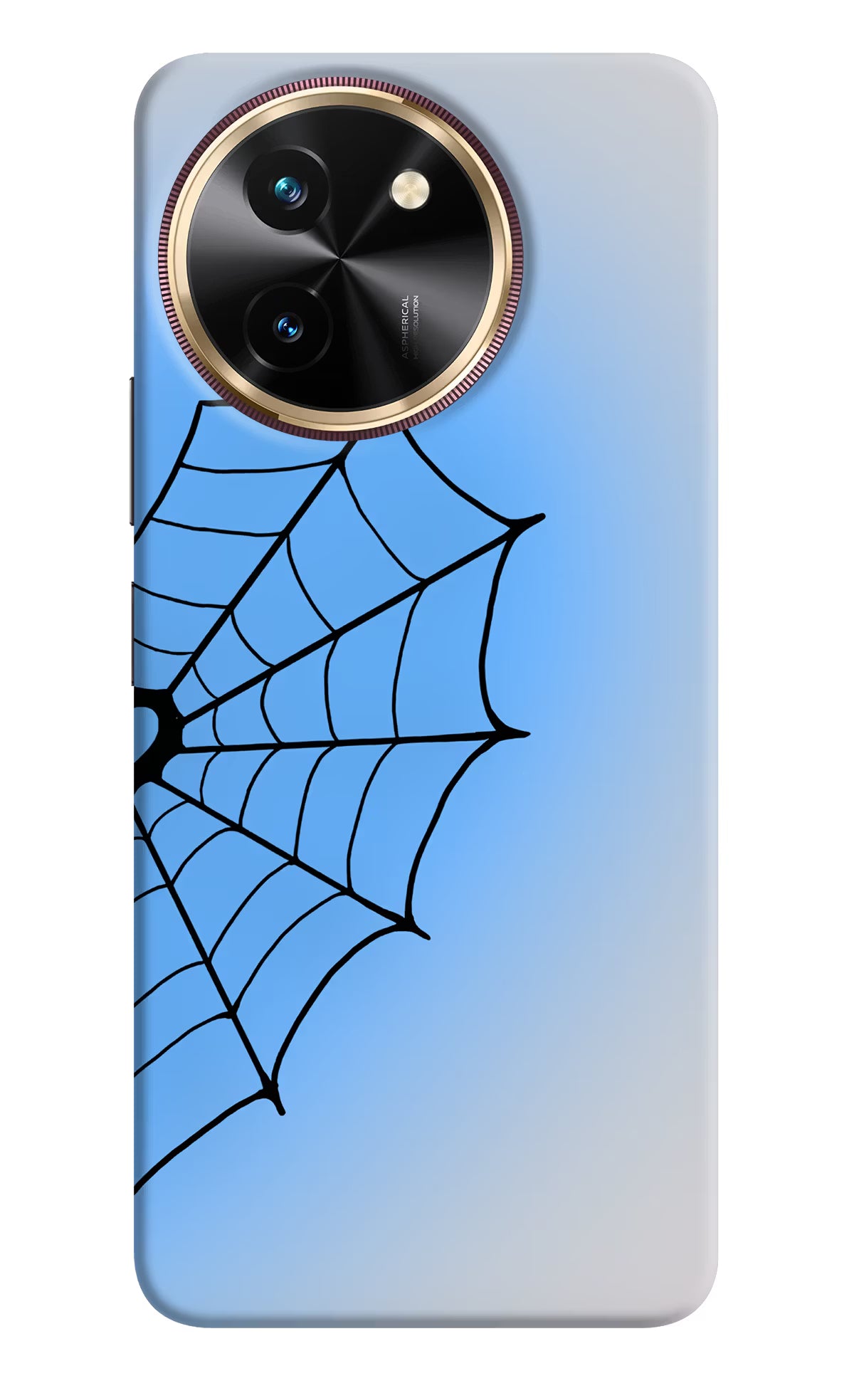 Blue Web Vivo T3x Back Cover