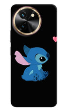 Stitch Crush Vivo T3x Hard Case Back Cover by Casekaro