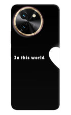 This World Vivo T3x Hard Case Back Cover by Casekaro