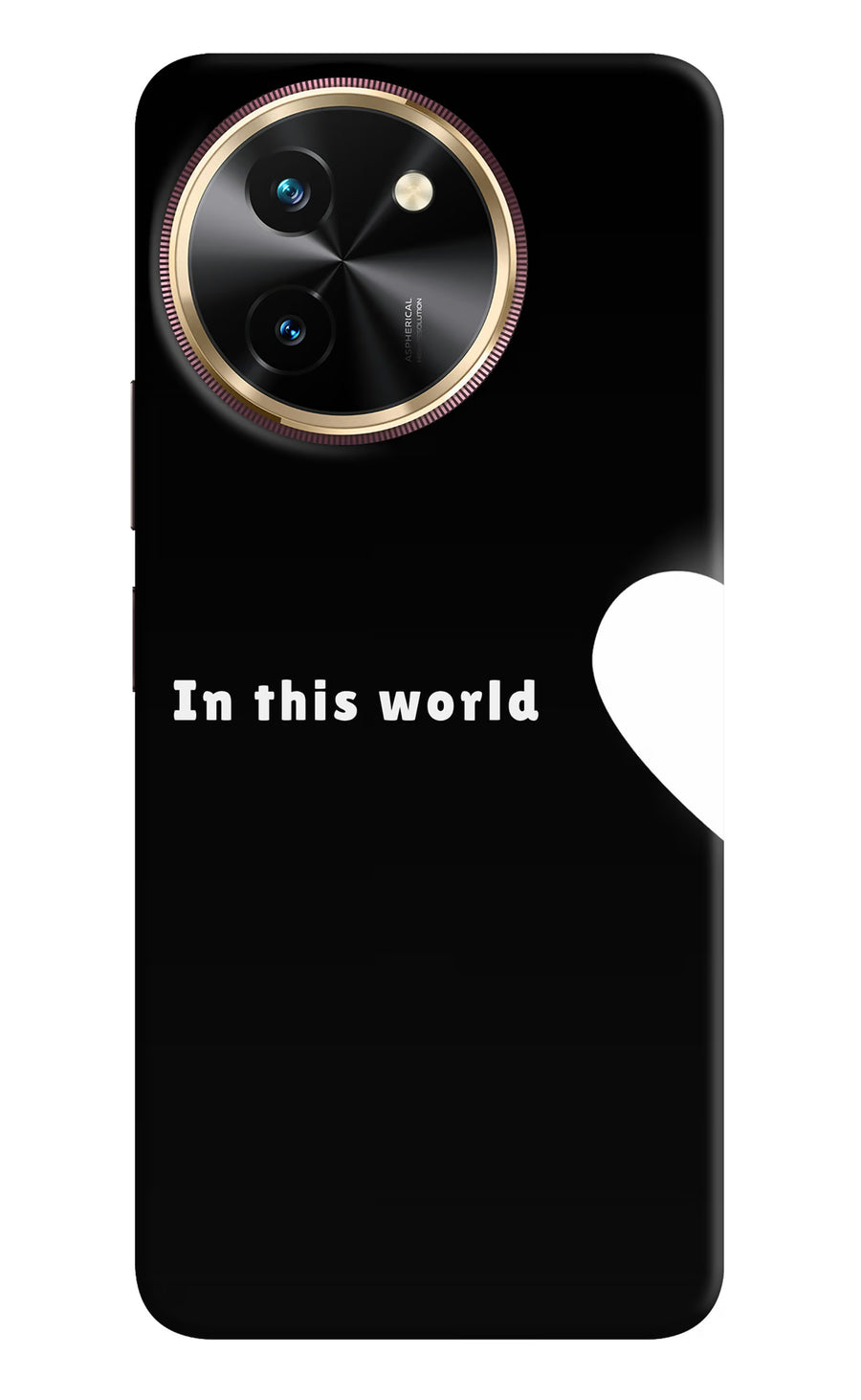 This World Vivo T3x Back Cover, Hard case