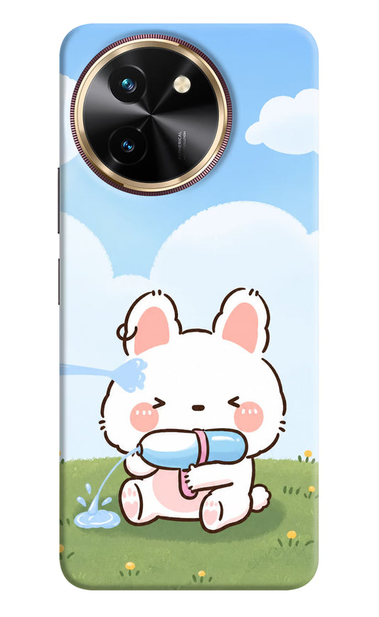 Bunny Treat Vivo T3x Hard Case Back Cover by Casekaro