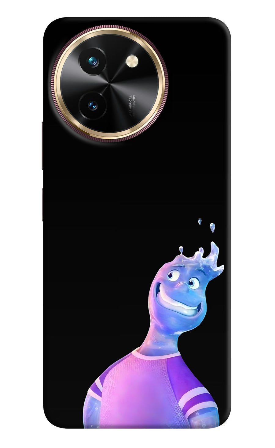 Wade Wave Vivo T3x Back Cover, Hard case