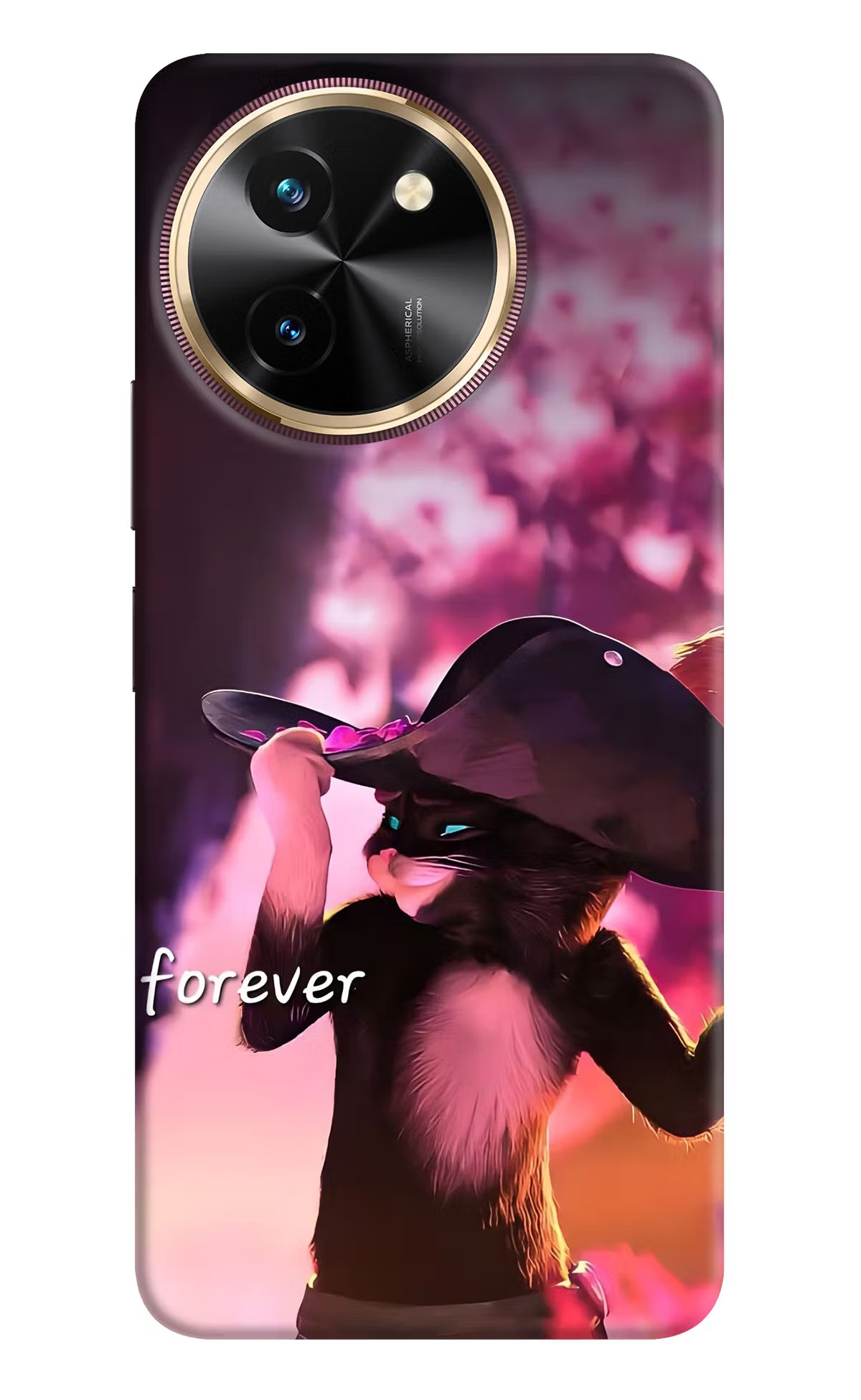 Forever Cat Vivo T3x Back Cover
